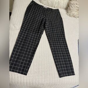 NWT Lady Hagen Black Checkered Pants Size 10
